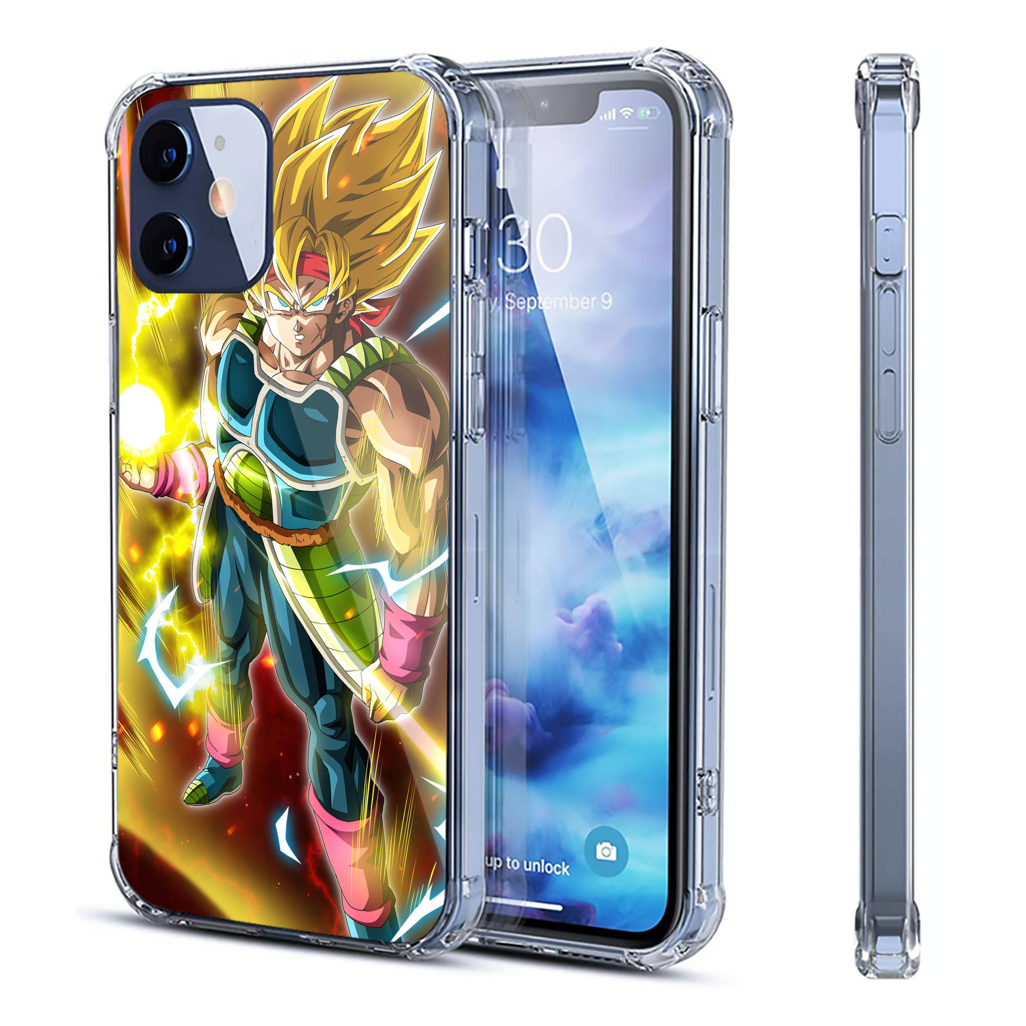 （画像用） ドラゴンボール DRAGON BALL 【iPhone 12シリーズ対応】透明スマホケース（クリアソフトケース）